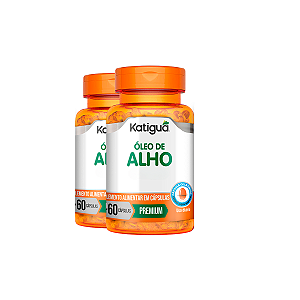 Kit 2 Óleo de Alho Katiguá 60 Cápsulas