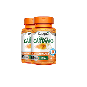 Kit 2 Óleo de Cártamo Katiguá 1000mg 60 Cápsulas