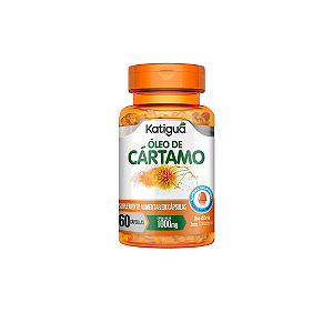 Óleo de Cártamo Katiguá 1000mg 60 Cápsulas