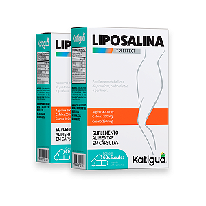 Kit 2 Liposalina Katiguá 500mg 60 Cápsulas