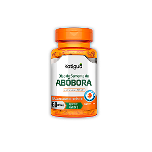 Óleo de Semente de Abóbora Katiguá 500mg 60 Cápsulas