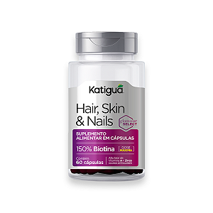 Hair, Skin & Nails Katiguá 500mg 60 Cápsulas