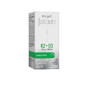 Fast Pure K2+D3 Dose Máxima Katiguá 20ml