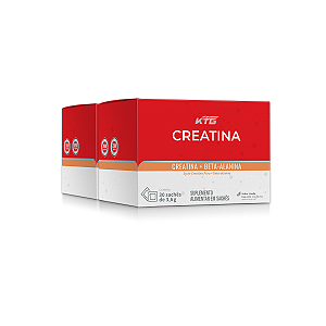Kit 2 Creatina + Beta Alanina Katiguá 30 Sachês Limão