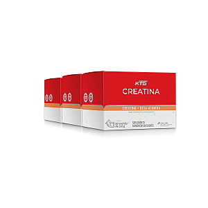 Kit 3 Creatina + Beta Alanina Katiguá 30 Sachês Limão