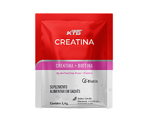 Creatina + Biotina Katiguá 30 Sachês Limão