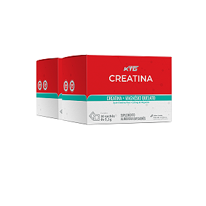 Kit 2 Creatina + Magnésio Katiguá 30 Sachês Limão