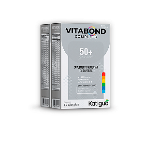 Kit 2 Vitabond Completo Sênior Katiguá 60 Cápsulas