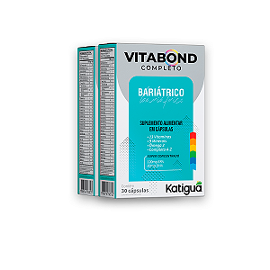 Kit 2 Vitabond Completo Bariômega Katiguá 60 Cápsulas