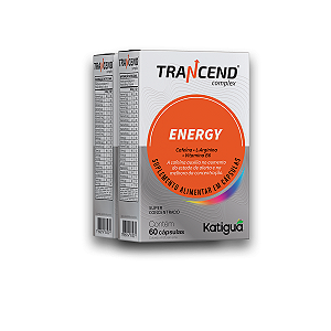 Kit 2 Trancend Completo Energia Katiguá 60 Cápsulas
