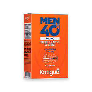 Men 40 Imuno Colostro Katiguá 300mg 30 cápsulas