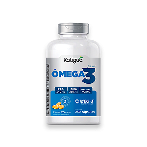 Ômega 3 MEG-3 Katiguá 632mg 240 Cápsulas