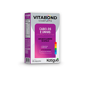 Vitabond Completo Cabelos e Unhas Katiguá 60 Cápsulas