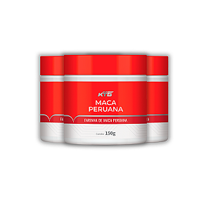 Kit 3 Maca Peruana Katiguá 150g
