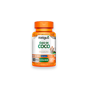 Óleo de Coco Katiguá 1000mg 60 Cápsulas