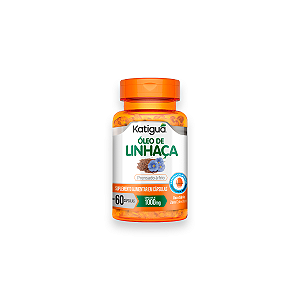Óleo de Linhaça Katiguá 1000mg 60 Cápsulas