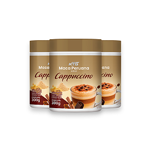 Kit 3 Maca Peruana Cappuccino Katiguá 300g