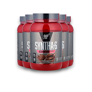 Kit 5 Syntha 6 Optimum Nutrition Chocolate Milkshake 1.12Kg