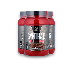 Kit 3 Syntha 6 Optimum Nutrition Chocolate Milkshake 1.12Kg