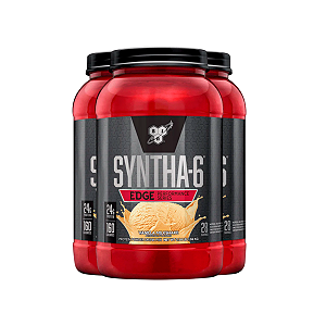 Kit 3 Syntha 6 Optimum Nutrition Baunilha Milkshake 1.06Kg