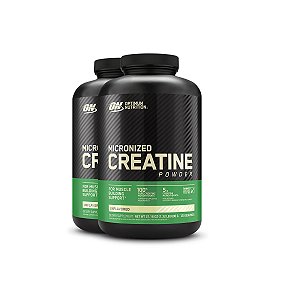 Kit 2 Creatina Micronized Optimum Nutrition 600g