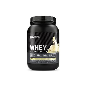 Whey Gourmet Optimum Nutrition Baunilha 900g