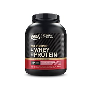 Whey Gold Standard Optimum Nutrition Morango 2.26Kg