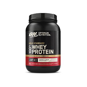 Whey Gold Standard Optimum Nutrition Cookies Cream 837g