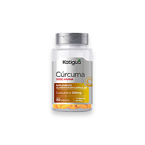 Cúrcuma Dose Máxima Katiguá 130mg 30 Cápsulas