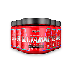 Kit 5 Glutamina Isolada em Pó Integral Medica 300g