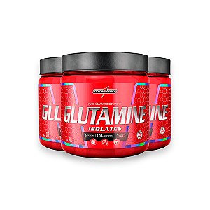 Kit 3 Glutamina Isolada em Pó Integral Medica 300g