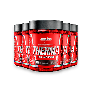 Kit 5 Therma Pro Hardcore Integral Medica 60 Cápsulas