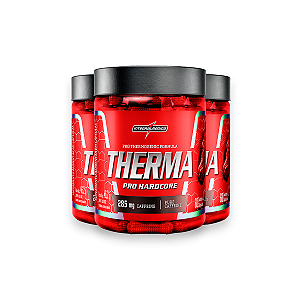 Kit 3 Therma Pro Hardcore Integral Medica 60 Cápsulas