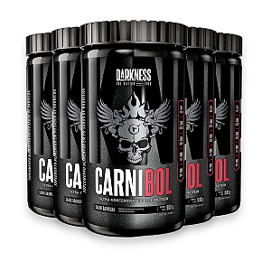 Kit 5 Proteína de Carne Darkness Baunilha 900g