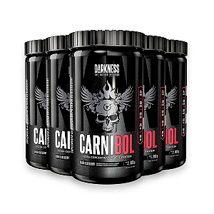 Kit 5 Proteína de Carne Darkness Blueberry 900g