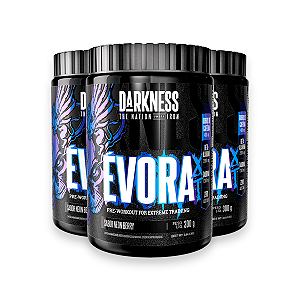 Kit 3 Pré Treino Évora XT Darkness Neon Berry 300g