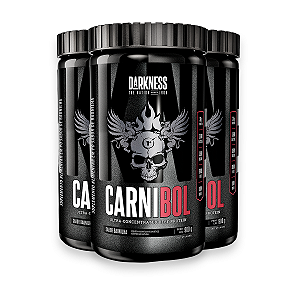 Kit 3 Proteína de Carne Darkness Baunilha 900g