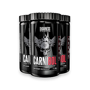 Kit 3 Proteína de Carne Darkness Blueberry 900g