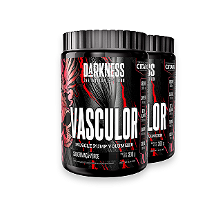 Kit 2 Pré Treino Vasculor Powder Darkness Maça Verde 300g