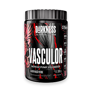 Pré Treino Vasculor Powder Darkness Maça Verde 300g