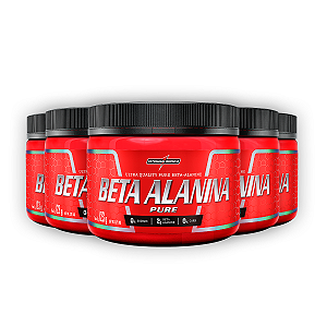 Kit 5 Beta Alanina Pura Integral Medica 123g