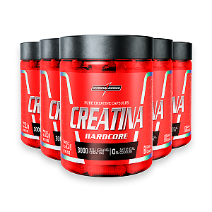 Kit 5 Creatina Pura Integral Medica 60 Cápsulas