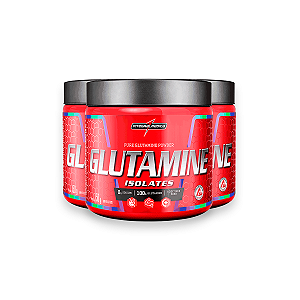 Kit 3 Glutamina Isolada em Pó Integral Medica 150g
