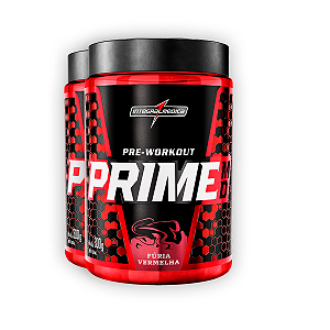 Kit 2 Pré Treino Prime Integral Medica Jabuticaba e Limão 300g