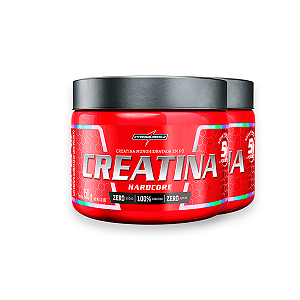Kit 2 Creatina Hardcore Monohidratada Integral Medica 150g