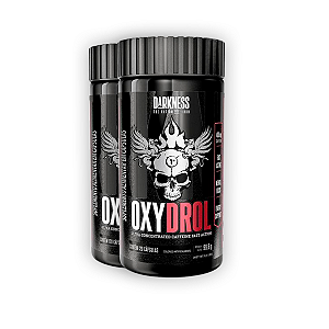 Kit 2 Oxydrol Darkness 120 Cápsulas