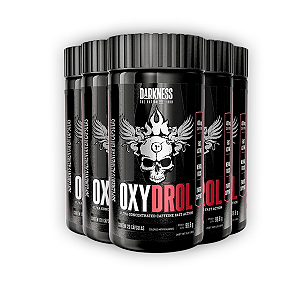 Kit 5 Oxydrol Darkness 120 Cápsulas