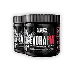Kit 2 Pré Treino Évora V2 Darkness Frutas Vermelhas 300g