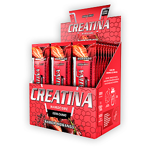 Creatina Hardcore Integral Medica Morango 30Und
