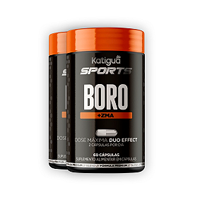 Kit 2 Boro + ZMA Sports 60 Cápuslas